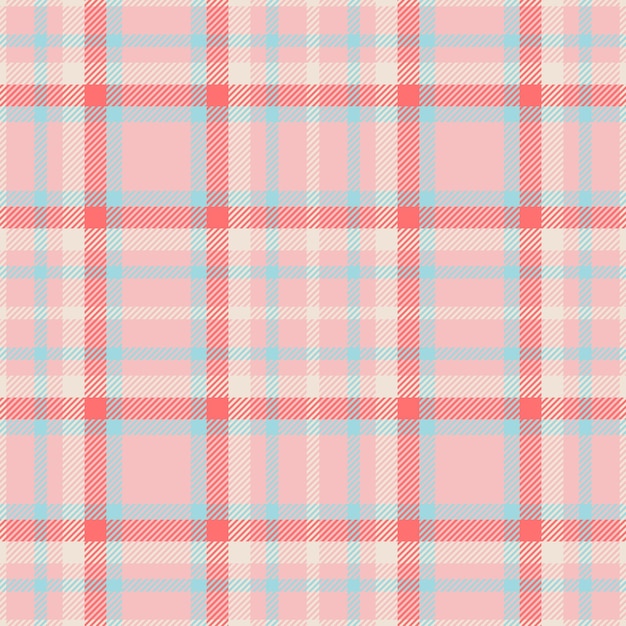 Vetor vetor de tecido tartan de textura xadrez de fundo com um padrão têxtil de seleção sem costura