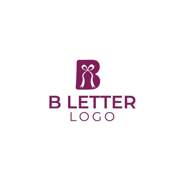 Vetor do logotipo da letra b