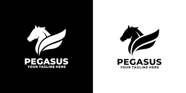 Vetor do logotipo da pegasus