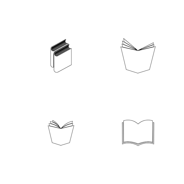 Vetor do logotipo do livro