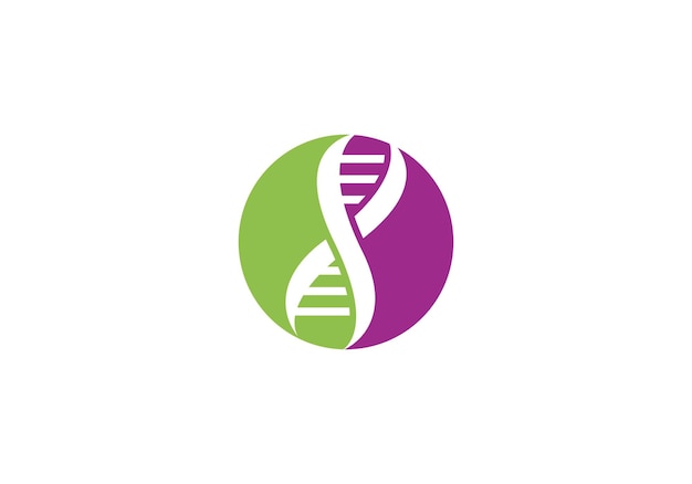 Vetor do logotipo gen dna