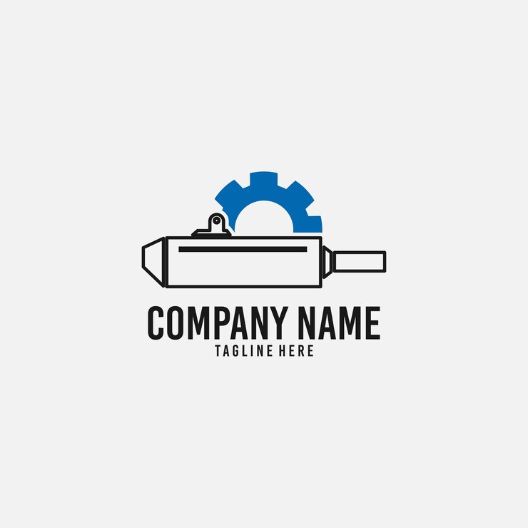Vetor vetor gráfico de logotipo de homem de serviço de exaustão