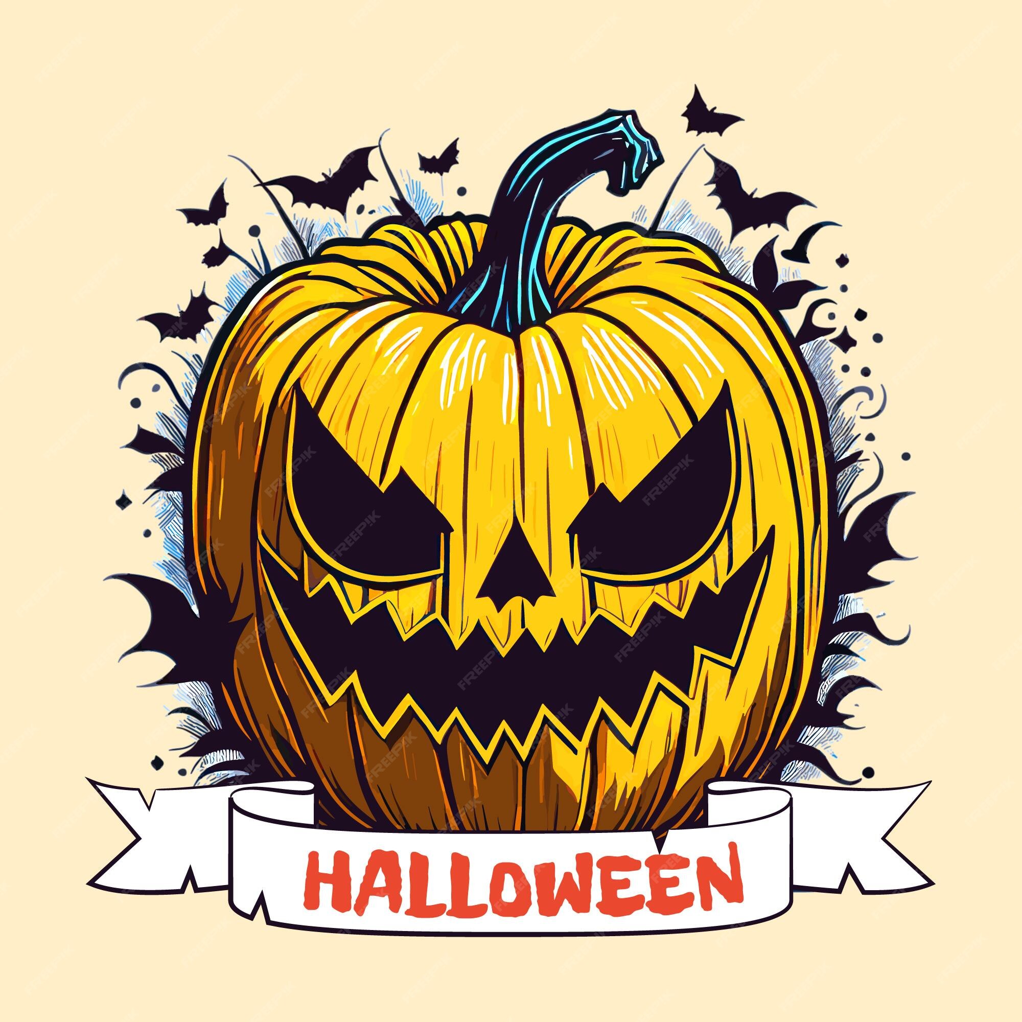 Abóbora Halloween Ícone, Download Grátis, Desenho, Vetor