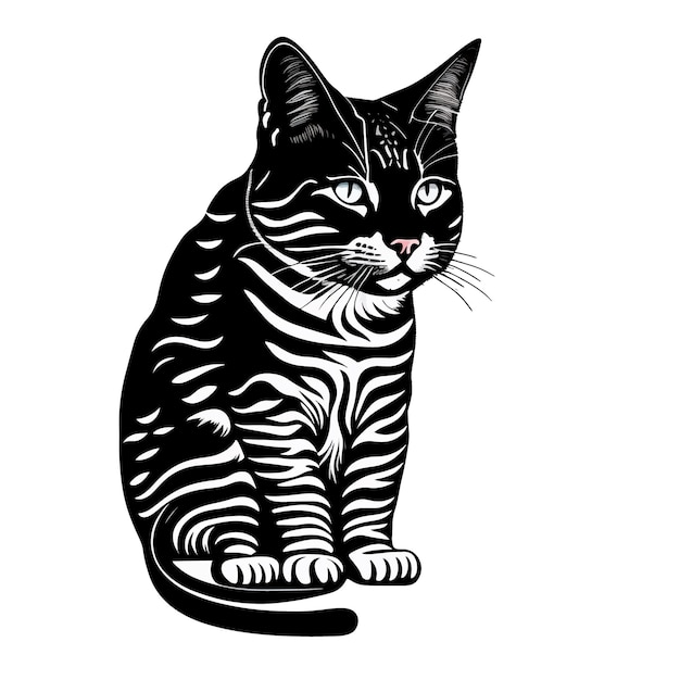 Adesivo Realista De Desenho Animado De Gato Preto Vetor PNG , Gato Preto,  Adesivo De Desenho Animado De Gato, Animal Imagem PNG e Vetor Para Download  Gratuito