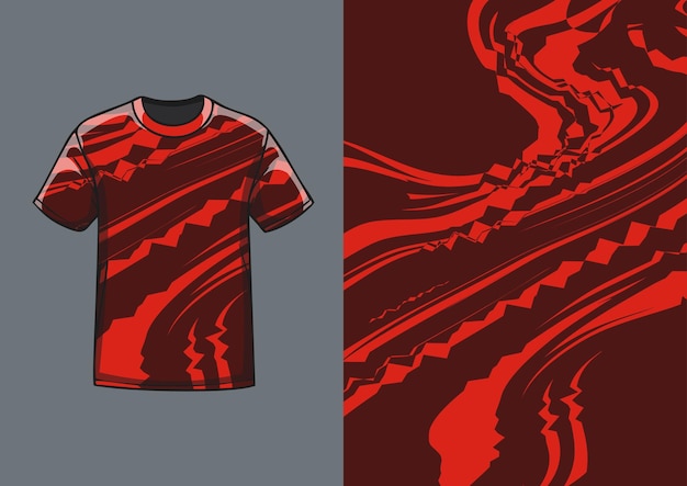 Vetor líquido para design de camiseta