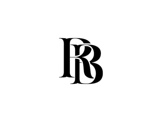 Vetor vetor rb logotipo