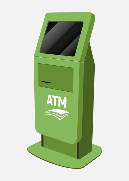 Vetor vetor realista atm7