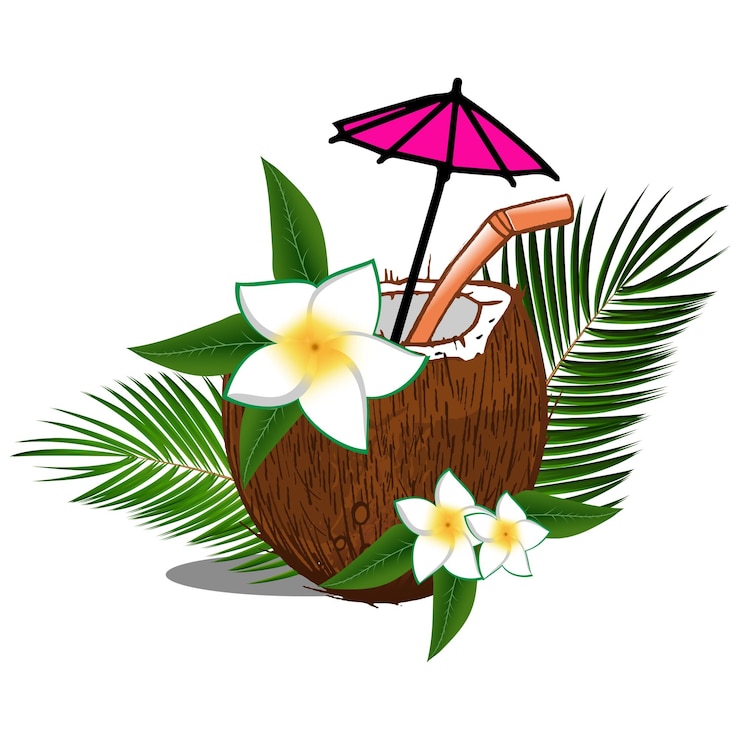 Vetor vibrações de verão desenhadas à mão com tipografia motivos tropicais arte vetorial de logotipo de praia design de ilustração