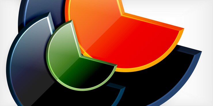 Vetor vidro refletor geométrico formas redondas fundo ilustração vetorial para papel de parede banner fundo cartão livro ilustração página de chegada