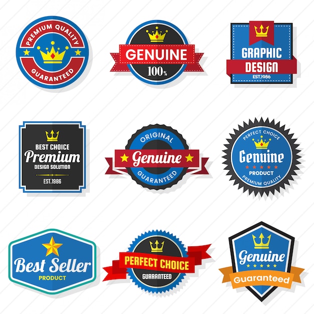 Vintage retro vector logo para banner