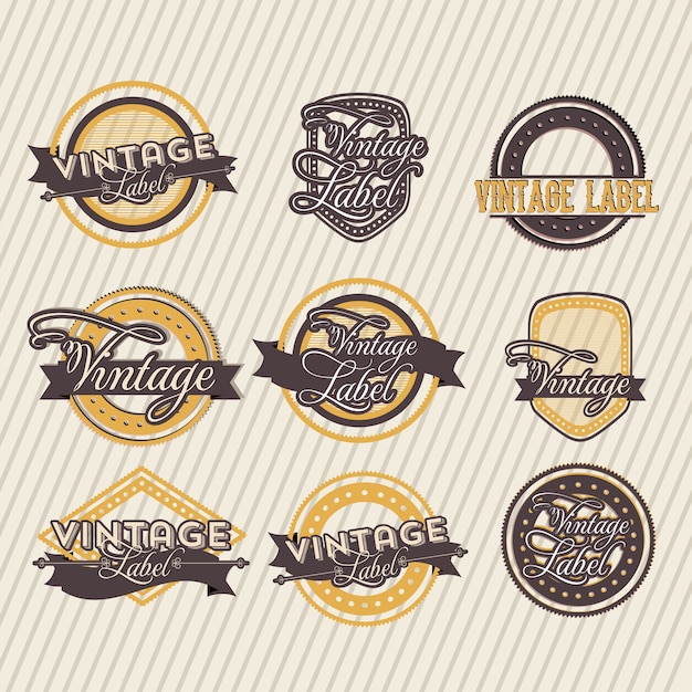 Vetor vintage