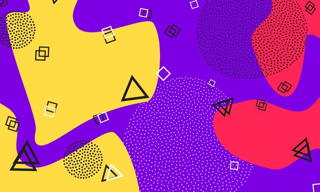Violet Spring Ilustração Arte Gráfica