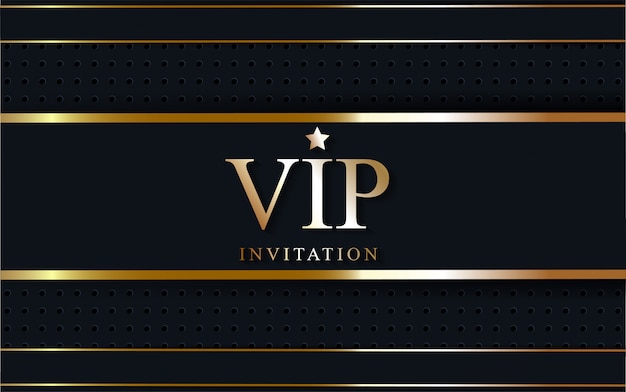 Vip de luxo na linha dourada.