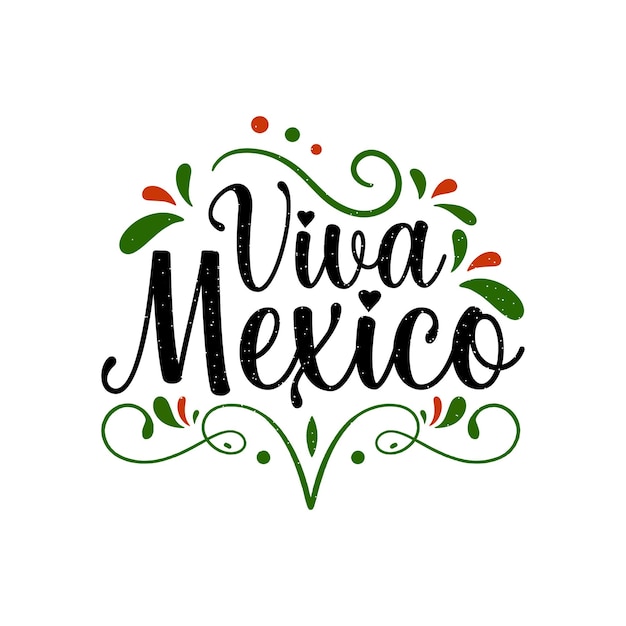 Vetor viva méxico dia da ilustração vetorial morta