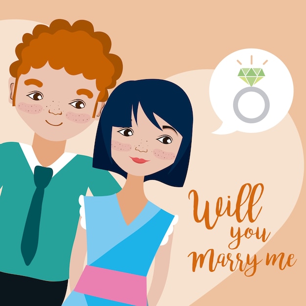 Você quer casar comigo?