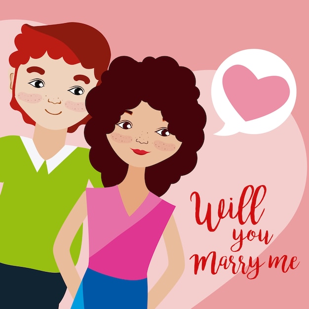 Você quer casar comigo?