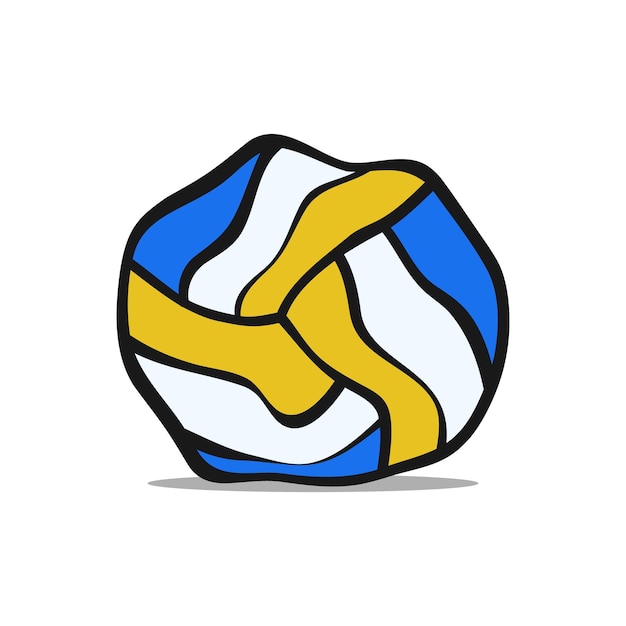 Vetor voleibol sem arte vetorial aérea