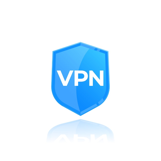 Vpn, ícone com escudo