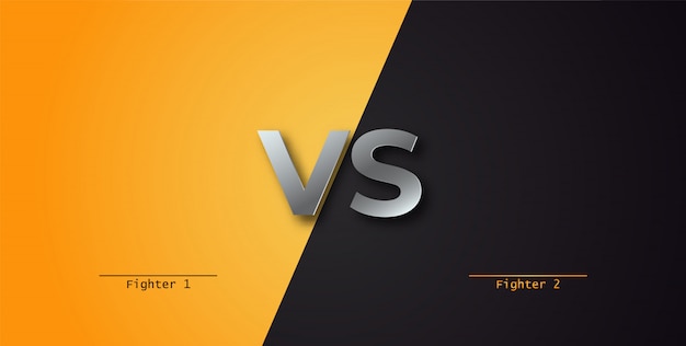 Vs fundo. Competição de boxe.