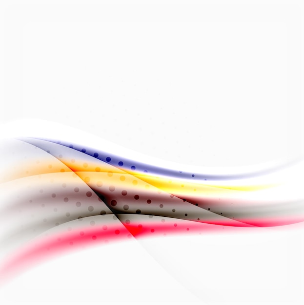 Vetor wave background abstrato