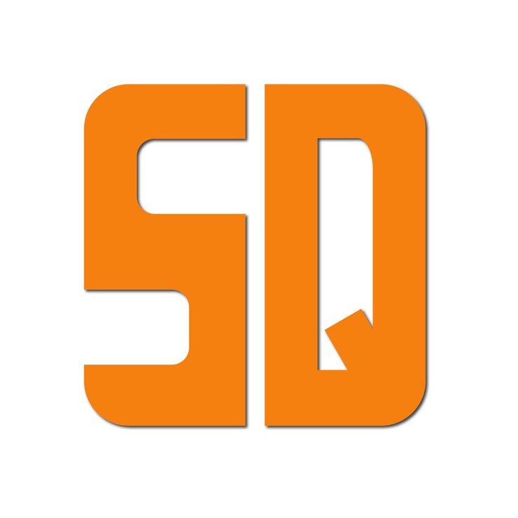 Vetor web line design de logotipo moderno em cores completas