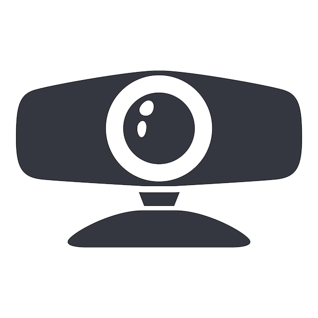 Vetor webcam ícone vector webcam símbolo básico