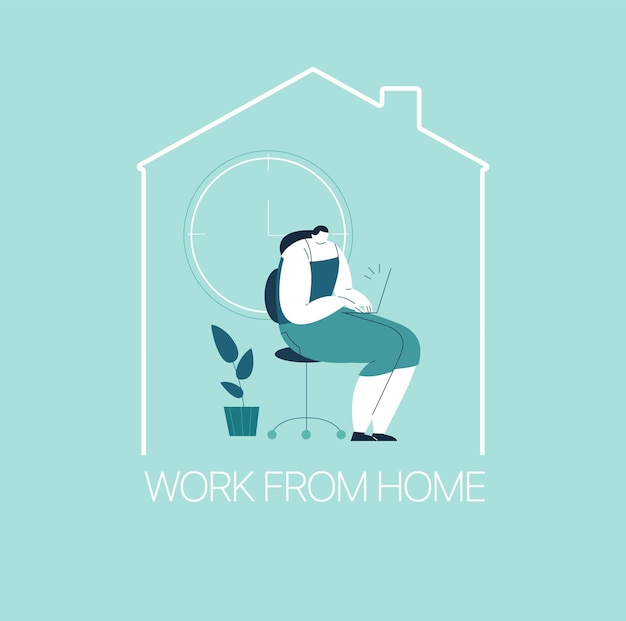 Wfh trabalhe em home office