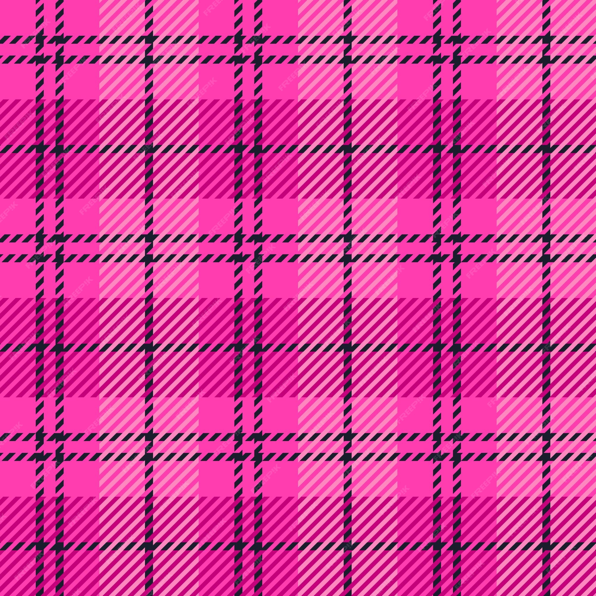 Vetores de Tartan Xadrez Perfeita Padrão Rosa Linha Rosa Tecido De Tecido Textura  Rosa Fundo Gaiola Escocesa e mais imagens de Abstrato - iStock