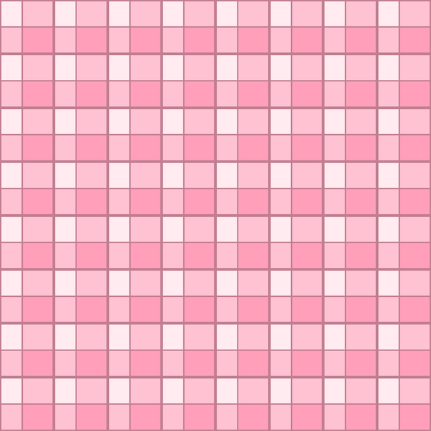 Padrão Sem Emenda De Uma Toalha Xadrez Branca Rosa Clipart De