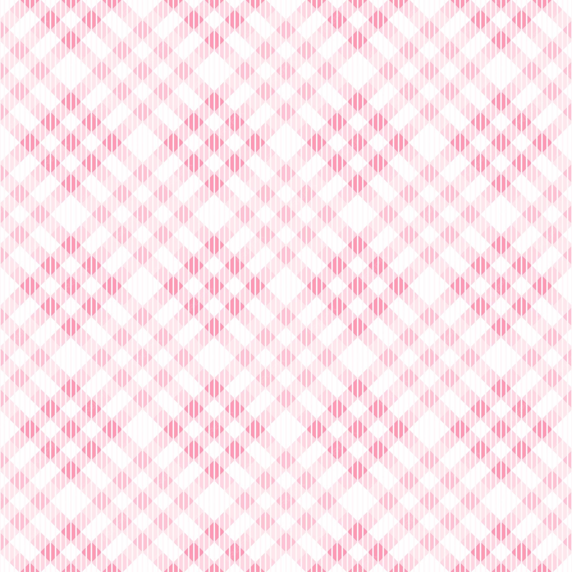 Xadrez sem costura padrão rosa diagonal verificado tecido textura de fundo  vector.