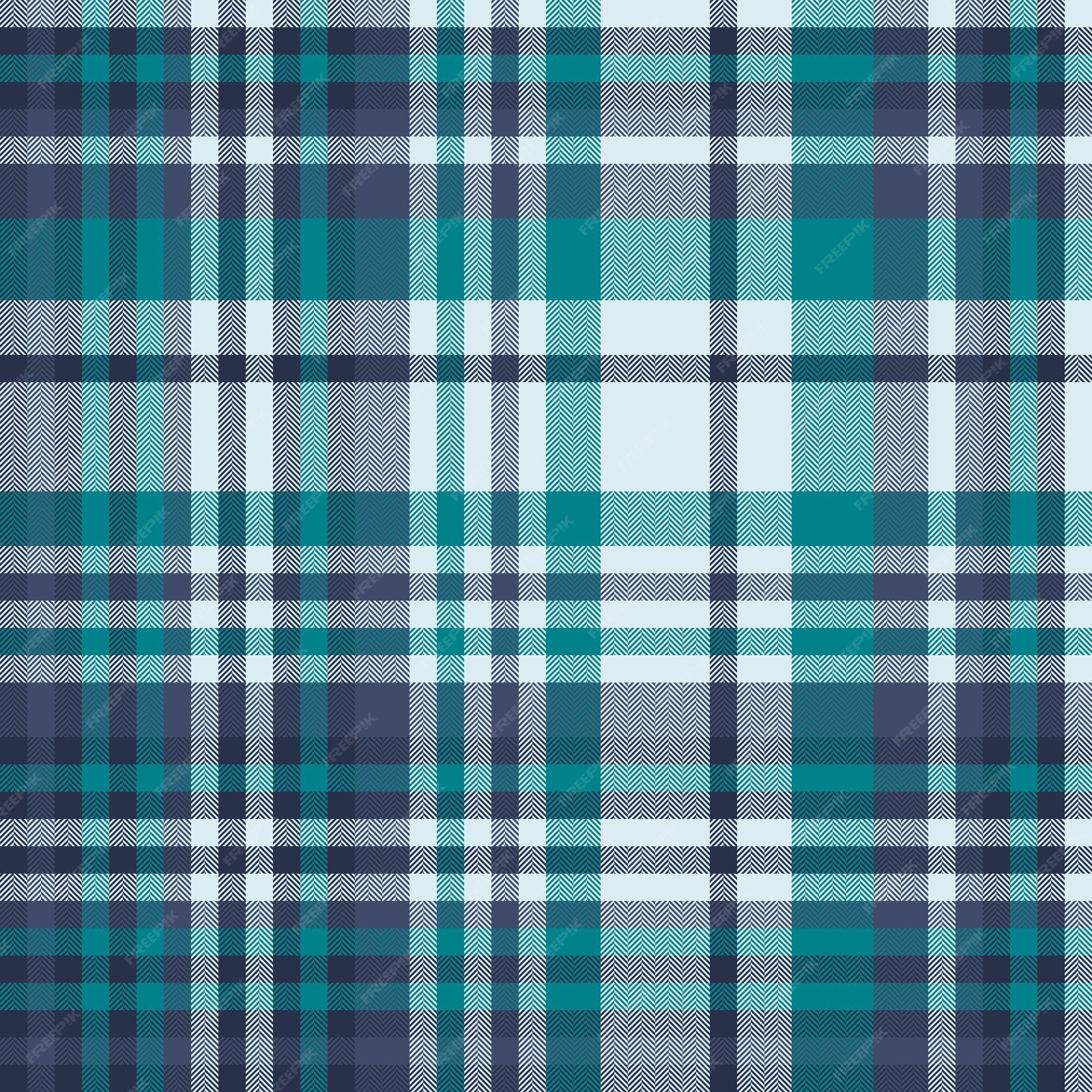 Verificação de padrão de tecido de fundo tartan sem costura com uma textura  têxtil vetorial xadrez em cores claras e pastel