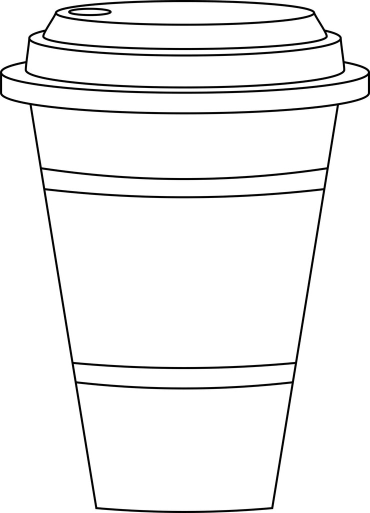 Vetor xícara de café realista caneca de café caneca de café vetor caneca de café vetor café