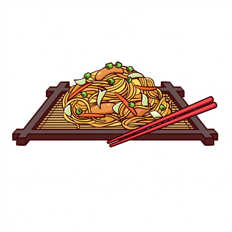 yakisoba é um alimento típico do japão