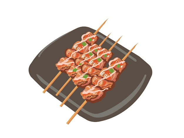 Yakitori com água na boca