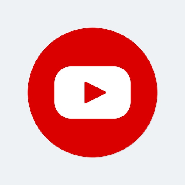 Youtube vetor ícone de mídia social