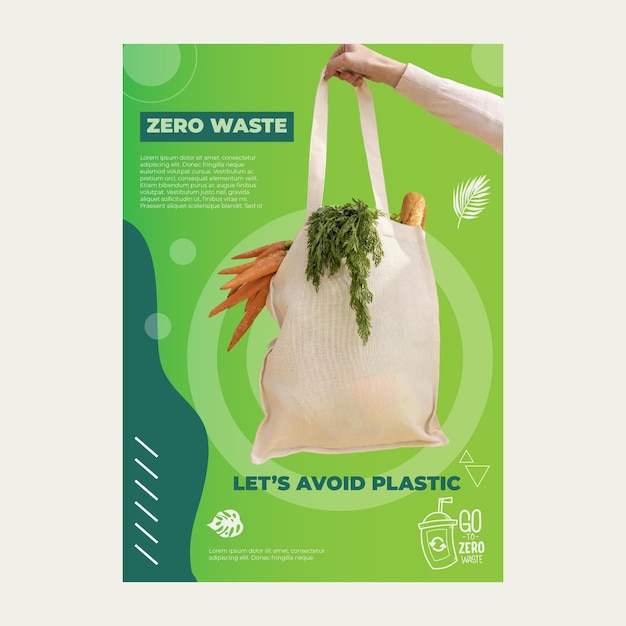 Zero resíduos poster