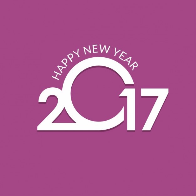 Vettore gratuito 2017 tipografia creativa