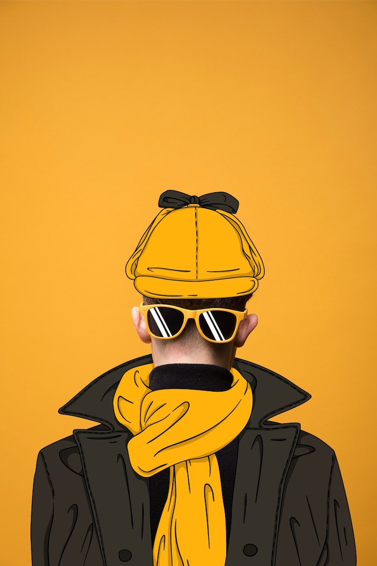 Vettore gratuito abiti disegnati a mano sopra la persona