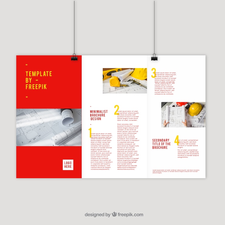 Vettore gratuito abstract business flyer