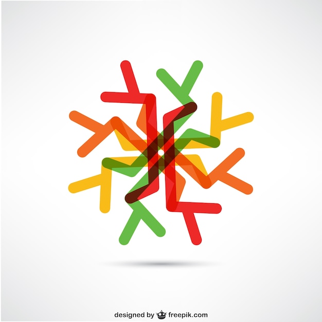 Abstract colorful logo