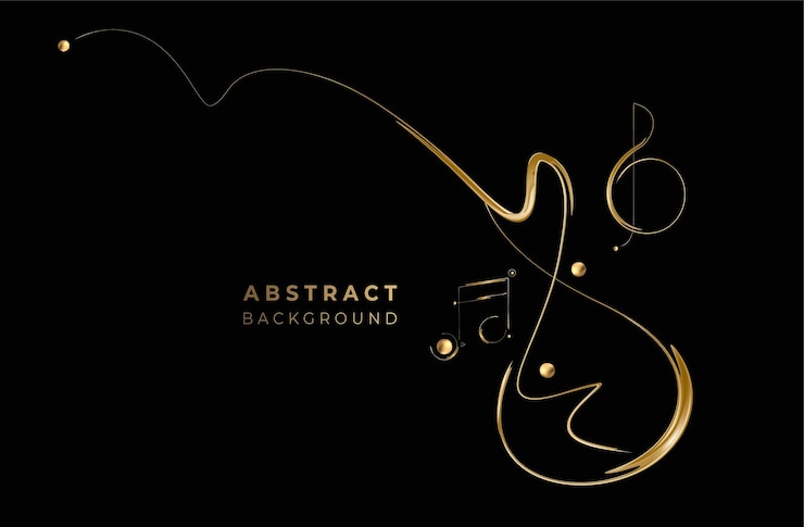 Vettore gratuito abstract golden incandescente lucido linee a spirale effetto sfondo vettoriale. utilizzare per il design moderno, copertina, poster, modello, brochure, decorato, flyer, banner.