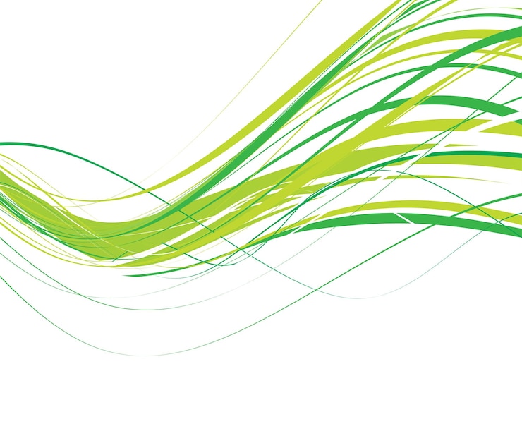 Vettore gratuito abstract wave lines background composizione illustrazione vettoriale