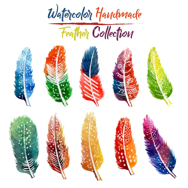 Acquerello Handmade Feather Collection