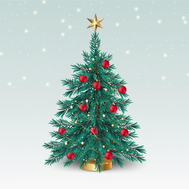 Albero di Natale realistico