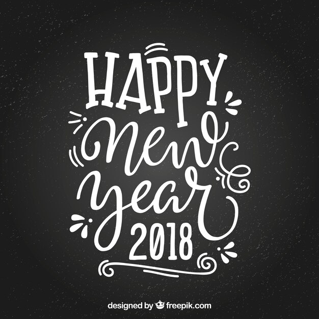 Anno nuovo sfondo celebrazione 2018