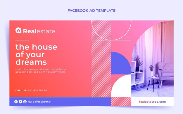 Annuncio facebook immobiliare sfumato
