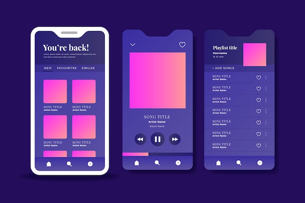 App lettore musicale per smartphone