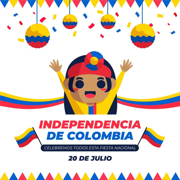 Appartamento 20 de julio - illustrazione di indipendenza della colombia