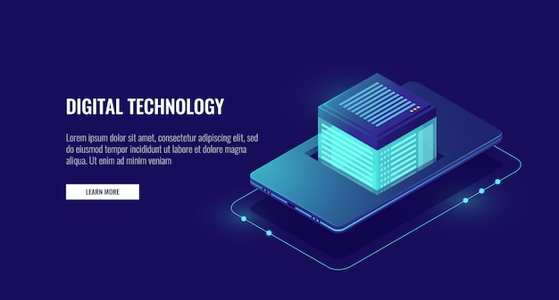 Applicazione per telefoni cellulari e archiviazione dati cloud, protezione dei dati personali