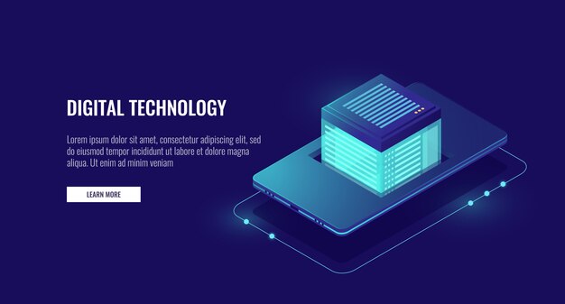 Applicazione per telefoni cellulari e archiviazione dati cloud, protezione dei dati personali